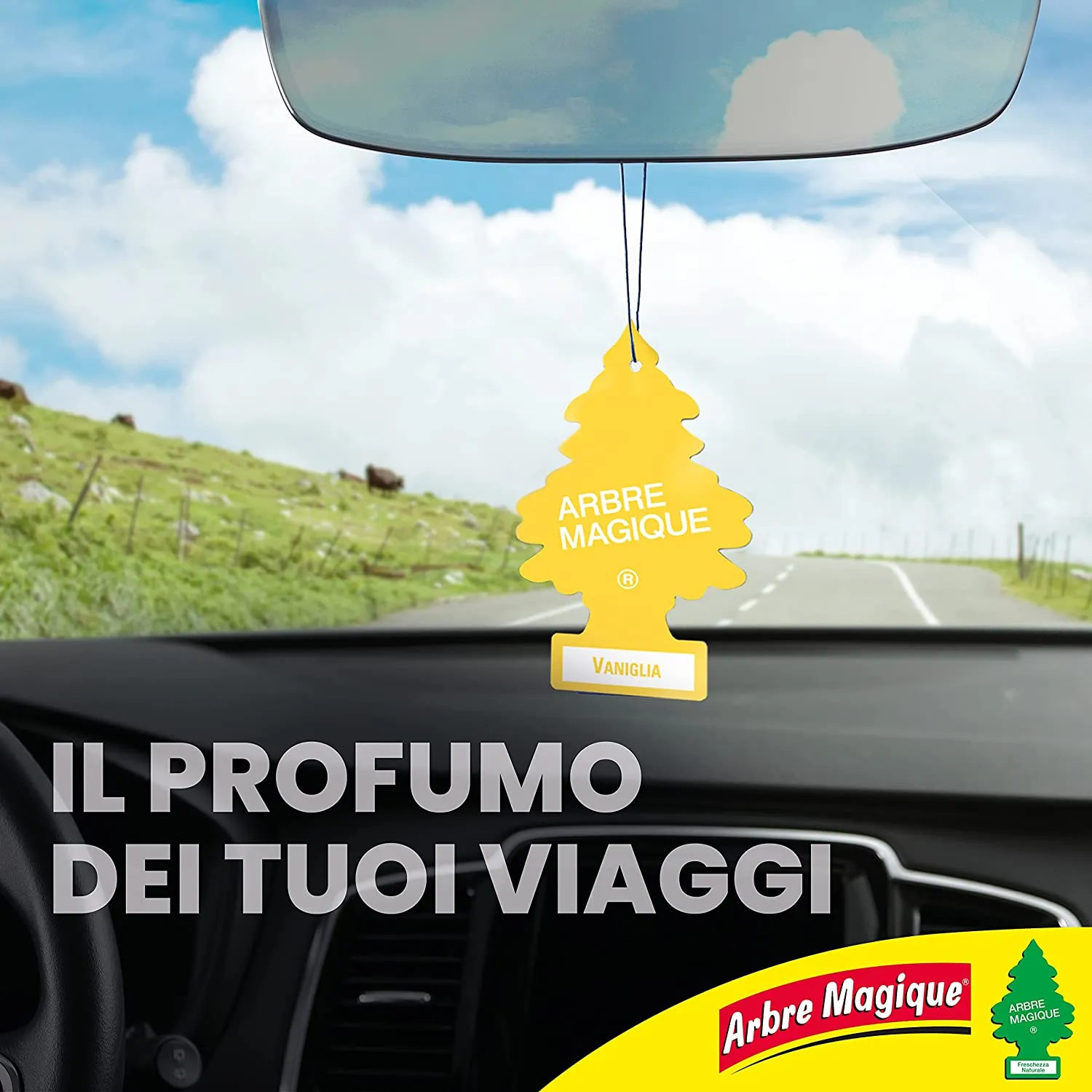 Arbre Magique, Profumatore Auto, Profumazione Intensa e Strutturata, Durata fino a 7 Settimane, Made in Italy, 24pz Arbre Magique, Profumatore Auto, Profumazione Intensa e Strutturata, Durata fino a 7 Settimane, Made in Italy, 24pz - immagine 4